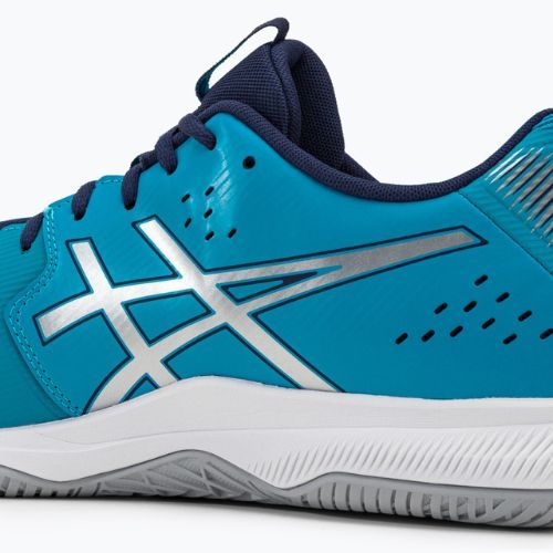 Кросівки гандбольні чоловічі ASICS Gel-Tactic island blue/pure silver