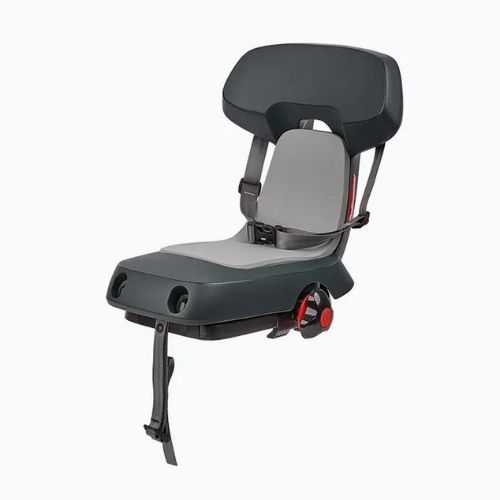 Крісло велосипедне дитяче на багажник Polisport Guppy Junior CFS сіре FO 8636100012