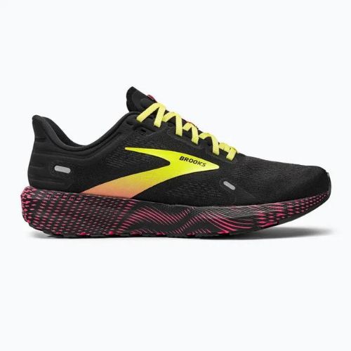 Кросівки для бігу чоловічі Brooks Launch 9 black/pink/yellow