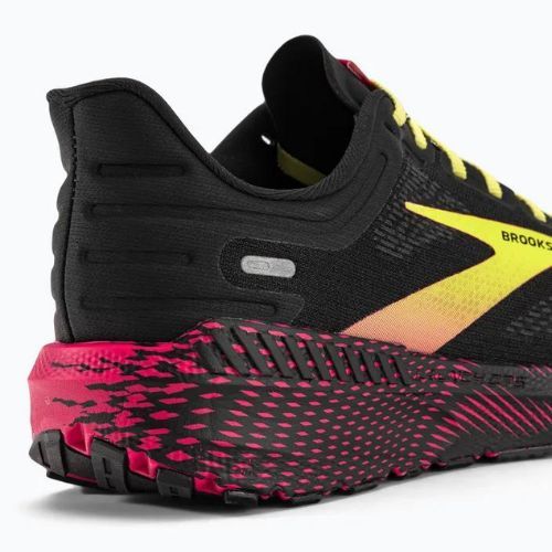 Кросівки для бігу чоловічі Brooks Launch GTS 9 black/pink/yellow