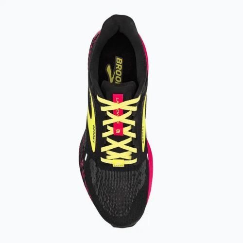 Кросівки для бігу чоловічі Brooks Launch GTS 9 black/pink/yellow