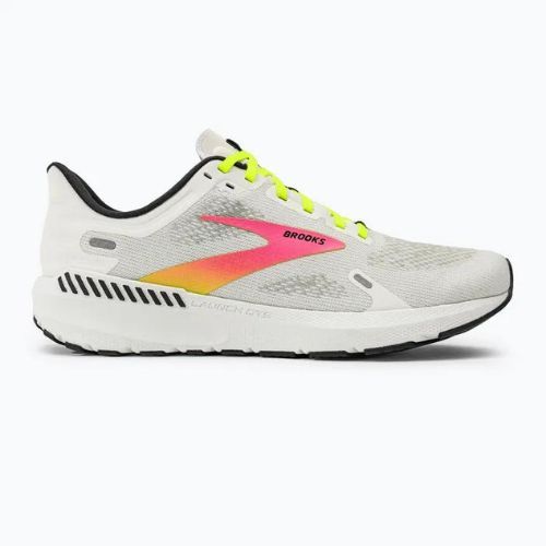 Кросівки для бігу чоловічі Brooks Launch GTS 9 white/pink/nightlife