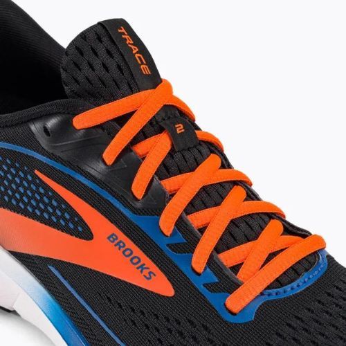 Кросівки для бігу чоловічі Brooks Trace 2 black/classic blue/orange