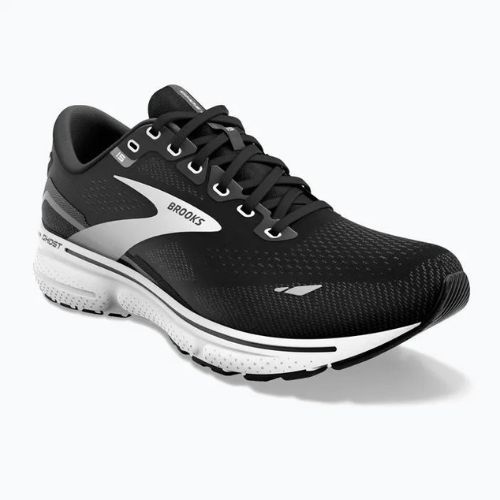 Кросівки для бігу чоловічі Brooks Ghost 15 black/blackened pearl/white