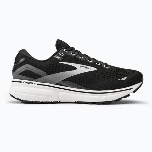 Кросівки для бігу чоловічі Brooks Ghost 15 black/blackened pearl/white
