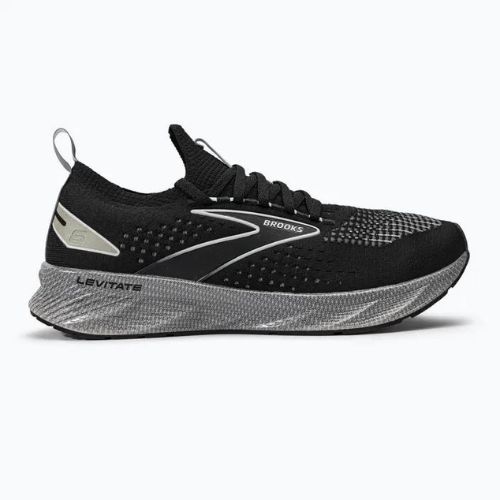Кросівки для бігу чоловічі Brooks Levitate StealthFit 6 black/grey/oyster