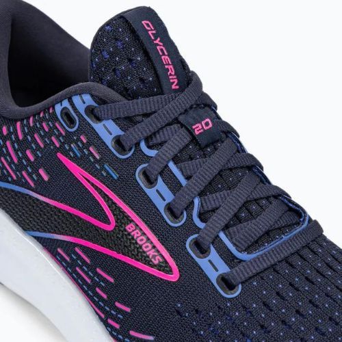 Кросівки для бігу жіночі Brooks Glycerin 20 peacoat/blue/pink
