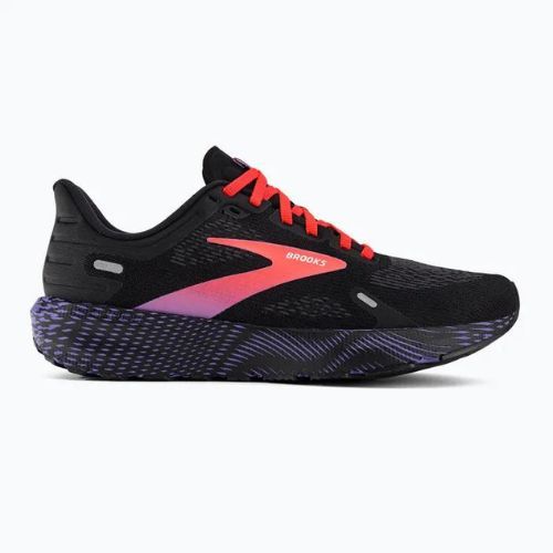 Кросівки для бігу жіночі Brooks Launch 9 black/coral/purple