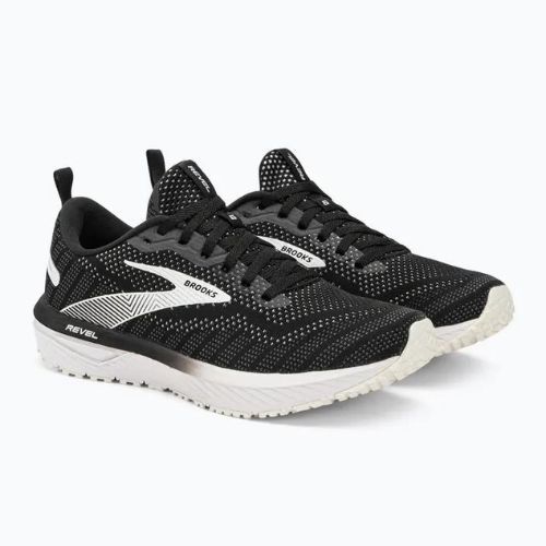 Кросівки для бігу жіночі Brooks Revel 6 black/blackened pearl/white