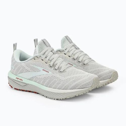 Кросівки для бігу жіночі Brooks Revel 6 oyster mushroom/alloy/blue