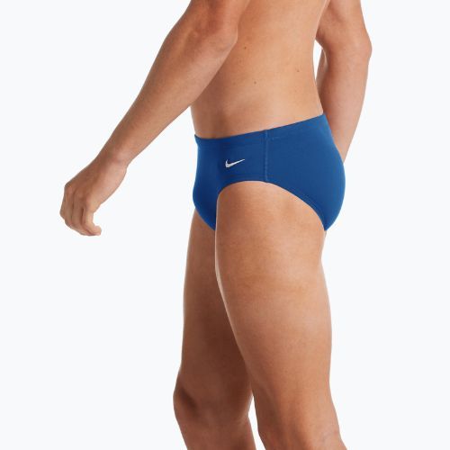 Плавки чоловічі Nike Hydrastrong Solid Brief сині NESSA004-494