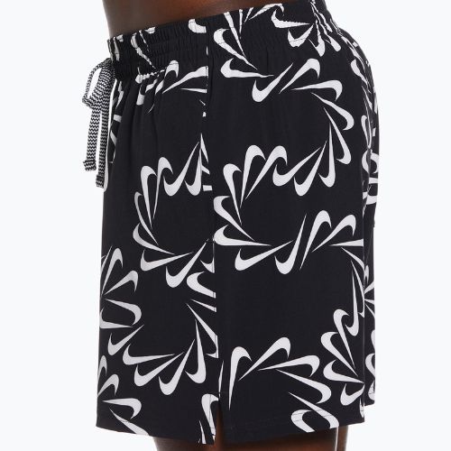 Шорти чоловічі Nike Swoosh Line 5" Volley чорні NESSD509-001