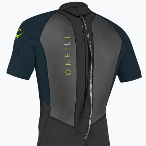 Дитяча піна для плавання O'Neill Reactor-2 2 мм Back Zip Spring чорна/сланець
