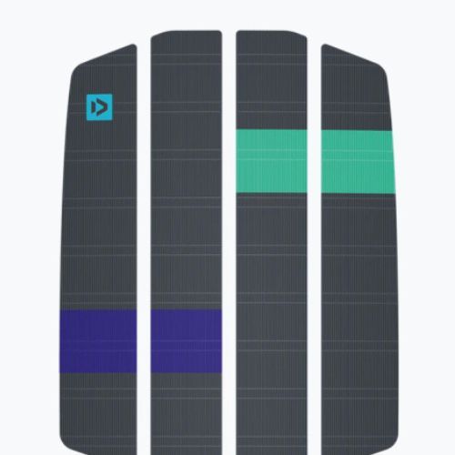 Пад для кайтборду DUOTONE Team Front dark grey/violet