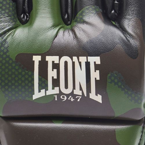 Рукавиці грепплінгові LEONE 1947 Camouflage MMA зелені GP120