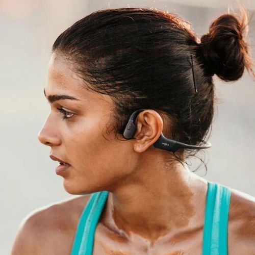 Навушники бездротові Shokz OpenRun чорні S803BK