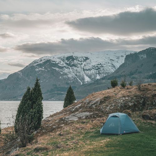 Намет туристичний для 2-х осіб Robens Boulder 2 блакитний 130343