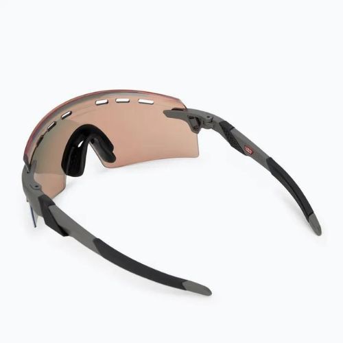 Окуляри велосипедні Oakley Encoder Strike Vented matte onyx/prizm trail torch 0OO9235