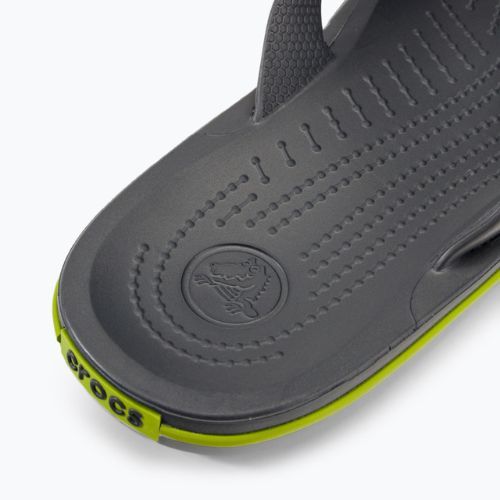 В'єтнамки Crocs Crocband Flip graphite/volt green