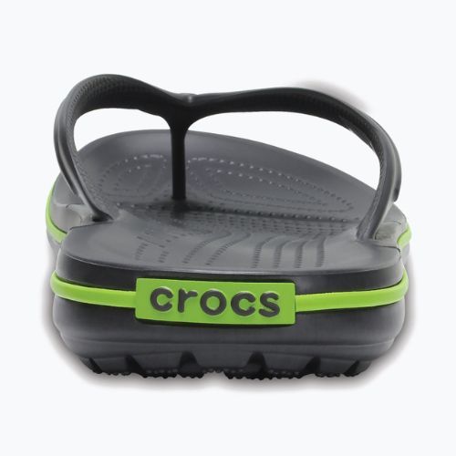 В'єтнамки Crocs Crocband Flip graphite/volt green