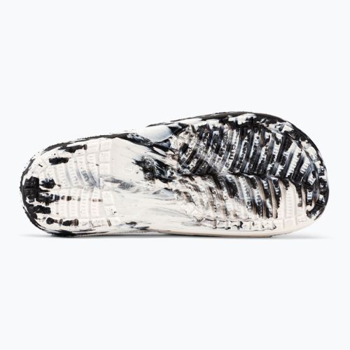 Шльопанці Crocs Classic Crocs Marbled Slide white/black