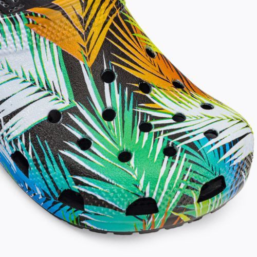 Шльопанці дитячі Crocs Classic Pool Party Clog K black/multi