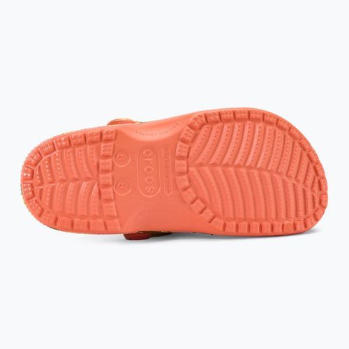 Шльопанці Crocs Classic Retro Resort Clog papaya/multi
