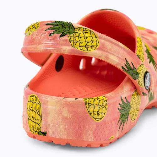 Шльопанці Crocs Classic Retro Resort Clog papaya/multi