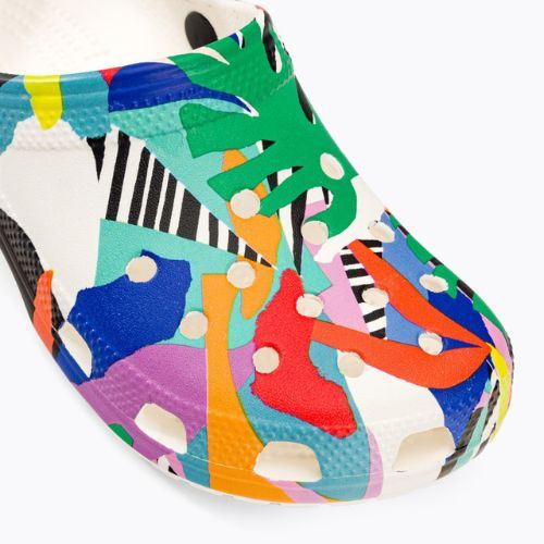 Шльопанці Crocs Classic Retro Resort Clog white/multi