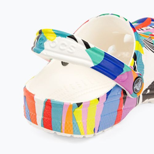 Шльопанці Crocs Classic Retro Resort Clog white/multi