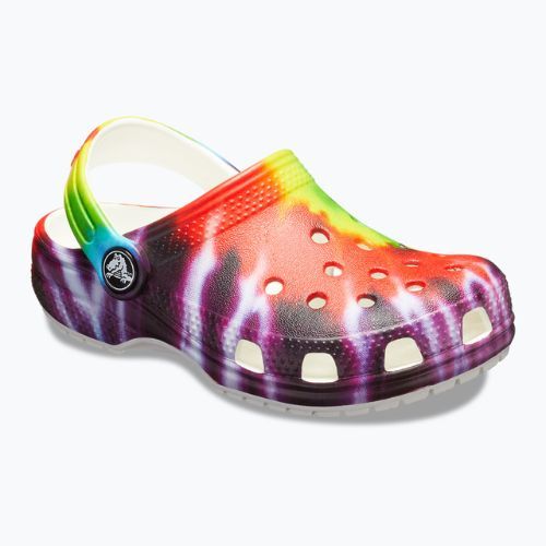 Шльопанці дитячі Crocs Classic Tie-Dye Graphic Clog T multicolour