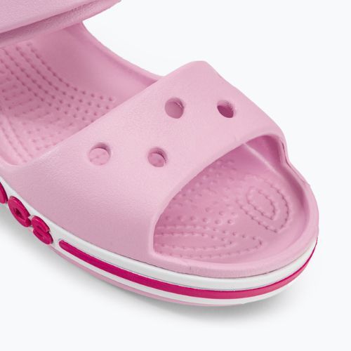 Сандалі дитячі Crocs Bayaband Sandal K ballerina pink/candy pink