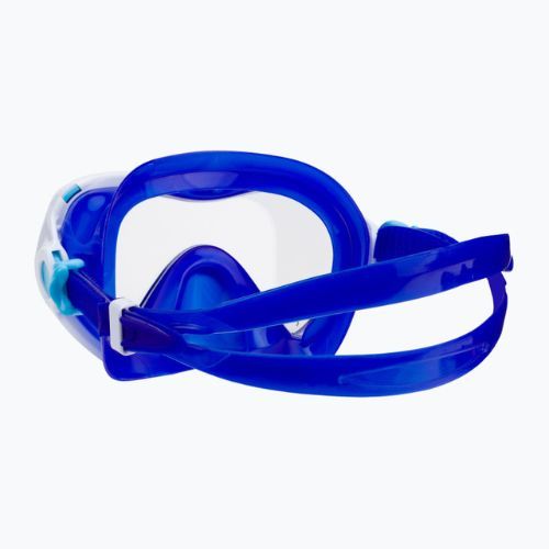 Маска для дайвінгу дитяча Mares Comet блакитна 411059