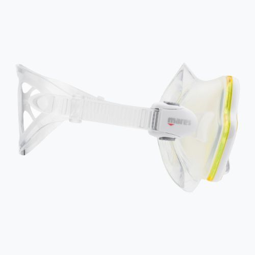 Маска для дайвінгу Mares X-Vision прозоро-жовта 411053