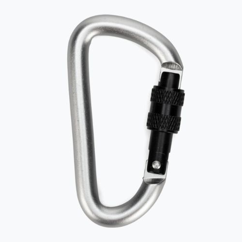 Карабін Salewa D-Shape Carbiner With Screw сірий 00-0000034102