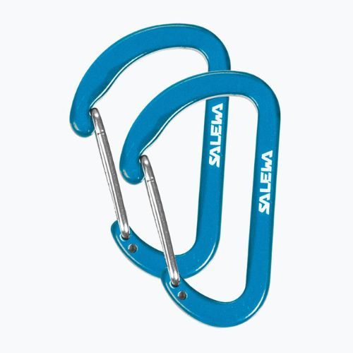 Карабіни Salewa Flat Wiregate 2 шт. блакитні 00-0000034103