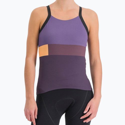 Велофутболка жіноча Sportful Snap Top nightshade/mulled grape