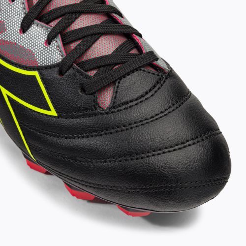 Футбольні бутси чоловічі Diadora Brasil Elite Veloce R LPU чорно-червоні DD-101.179181-D0136-39