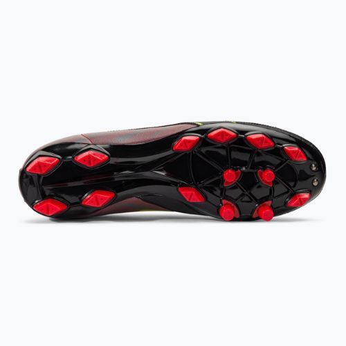 Футбольні бутси чоловічі Diadora Brasil Elite Veloce R LPU чорно-червоні DD-101.179181-D0136-39