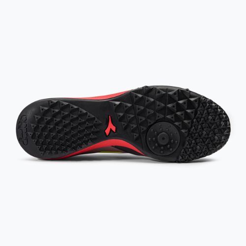 Футбольні бутси чоловічі Diadora Brasil Elite Veloce R TFR чорно-червоні DD-101.179182-D0136-40