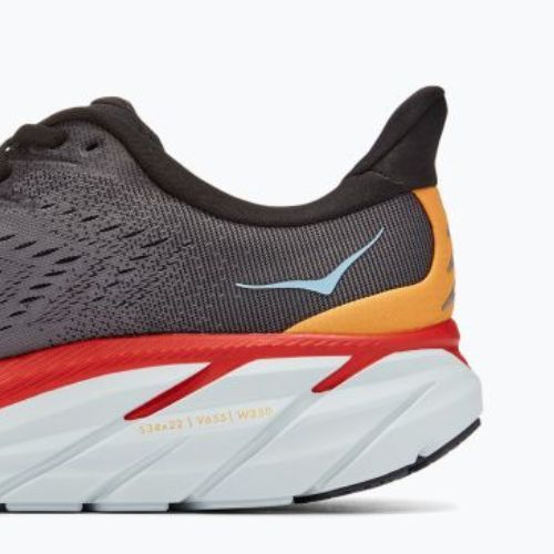 Кросівки для бігу чоловічі HOKA Clifton 8 сірі 1119393-ACTL