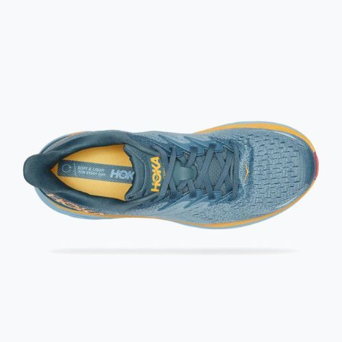 Кросівки для бігу чоловічі HOKA Clifton 8 світло-сірі 1119393-GBMS