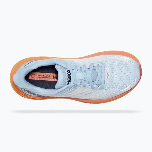 Кросівки для бігу жіночі HOKA Clifton 8 світло-блакитні 1119394-SSIF