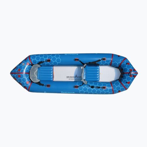 Човен надувний для 2-х осіб Advanced Elements Packlite+ XL PackRaft blue