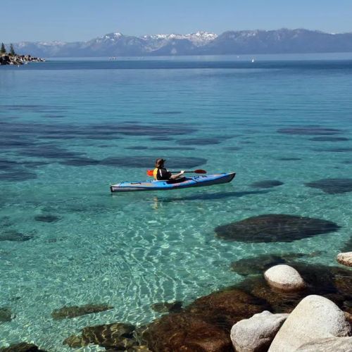 Байдарка надувна для 1 особи Advanced Elements AdvancedFrame Expedition TM Elite ocean blue