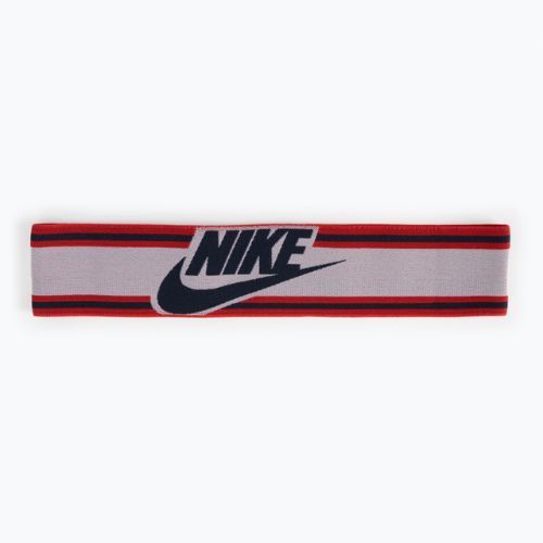 Пов'язка на голову чоловіча Nike Elastic Headband біло-червона N1003550-123