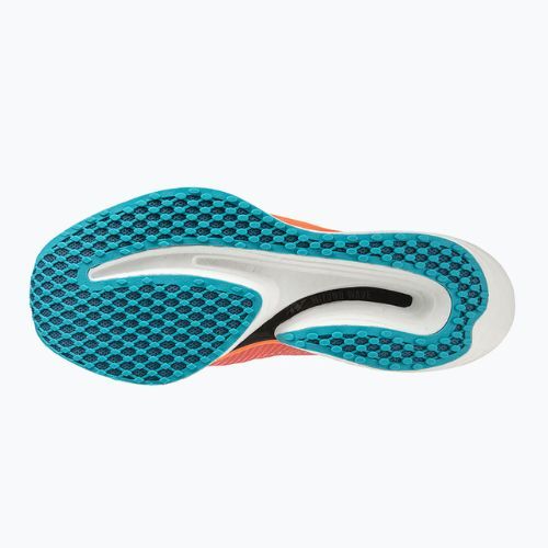 Кросівки для бігу Mizuno Wave Rebellion Pro біло-помаранчеві J1GC231701