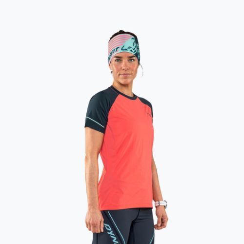 Футболка для бігу жіноча DYNAFIT Alpine Pro hot coral