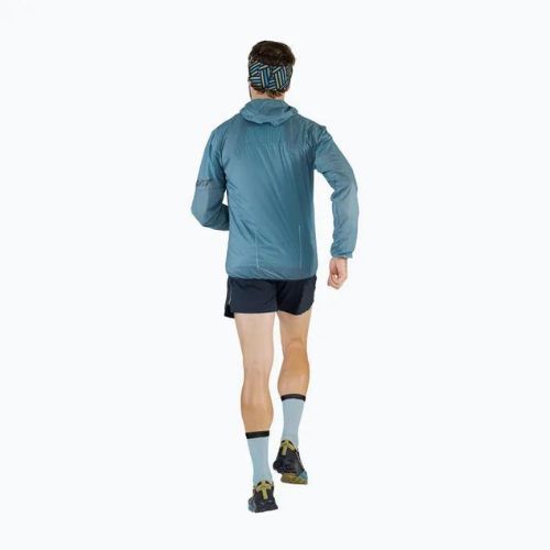 Куртка для бігу чоловіча DYNAFIT Vert Wind 72 storm blue