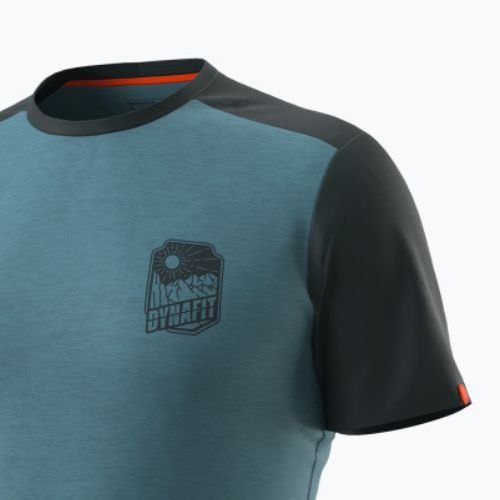 Футболка трекінгова чоловіча DYNAFIT Transalper Light storm blue